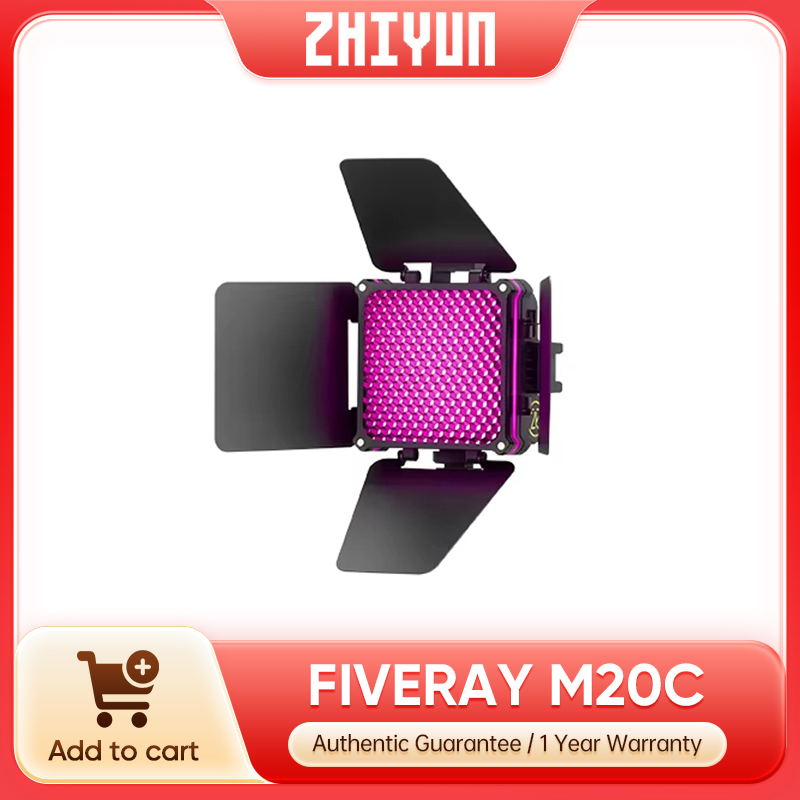 Photography Lighting Rgb - ZHIYUN FIVERAY M20C RGB M20 Bi-color