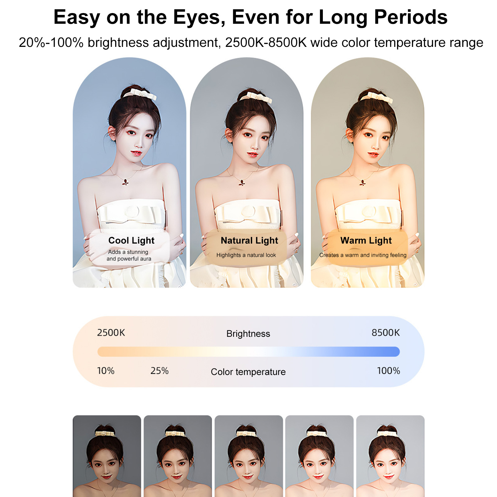 Rechargeable Cell Phone Light  - Photography Lighting Video 评论和价格