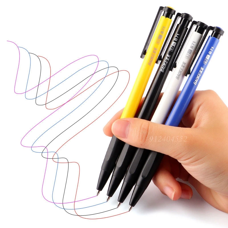 4/12pc Press Gel Pens Set Stat - Coloured Gel Set 评论和价格