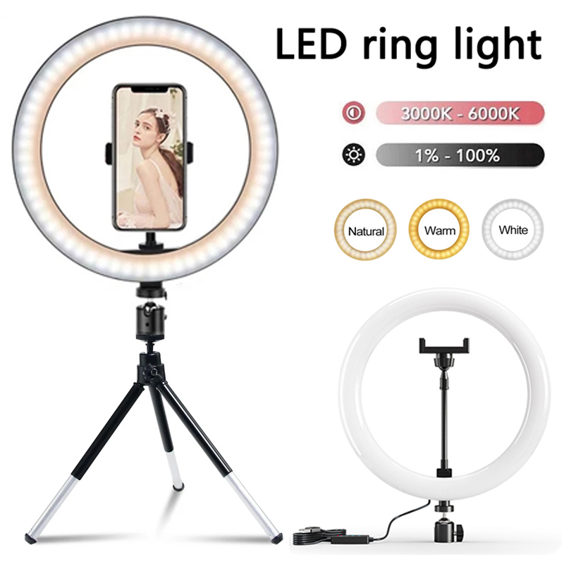 12 inch LED Ring light Photogr - Torjim Rgb Photography Video Lighting 评论和价格