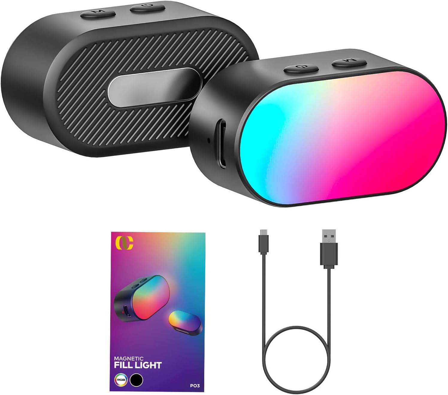 AOCHUAN Mini RGB Magnetic Fill - Photography Lighting Rgb 评论和价格