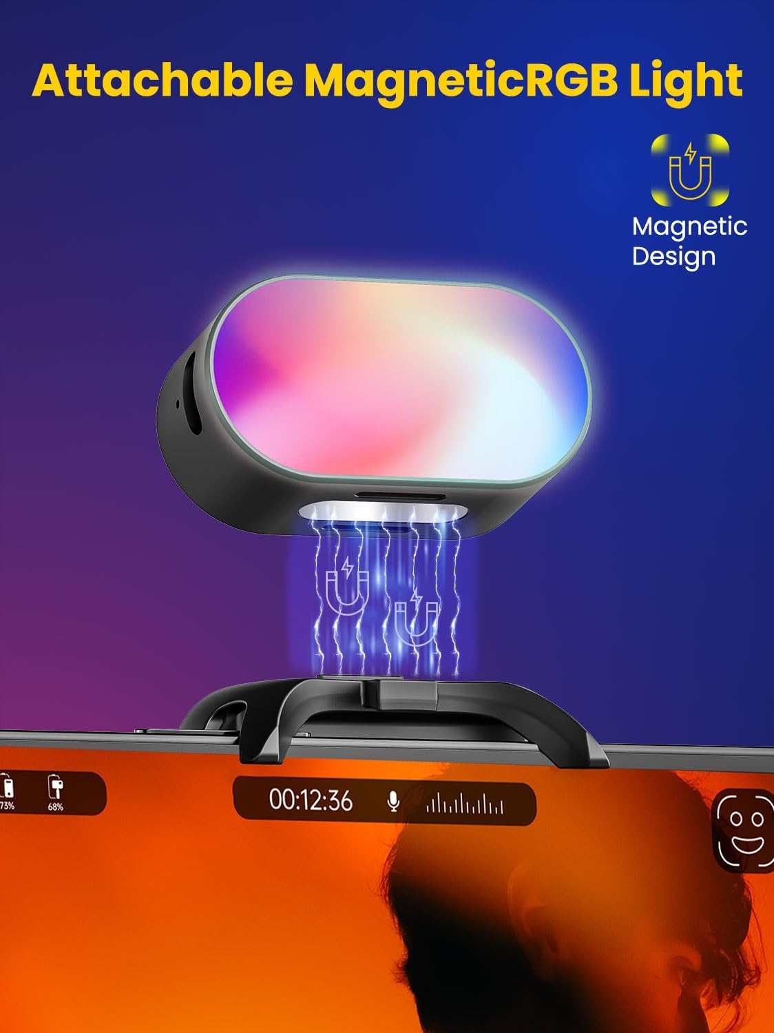 AOCHUAN Mini RGB Magnetic Fill - Photography Lighting Rgb 评论和价格