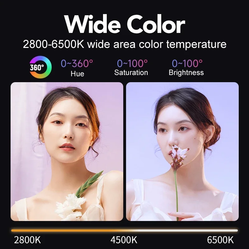 RGB Video Light Portable LED P - Torjim Rgb Photography Video Lighting 评论和价格