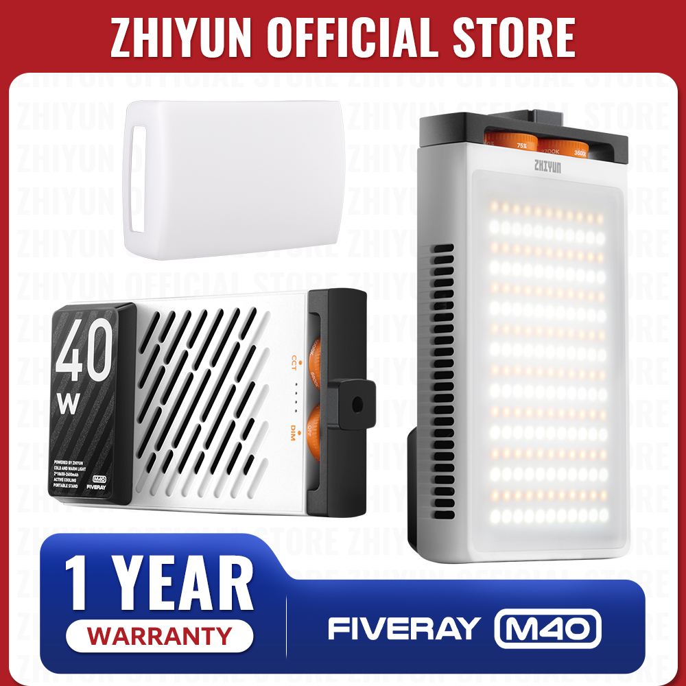 ZHIYUN Official FIVERAY M40 40 - Photography Lighting For Indoor 评论和价格