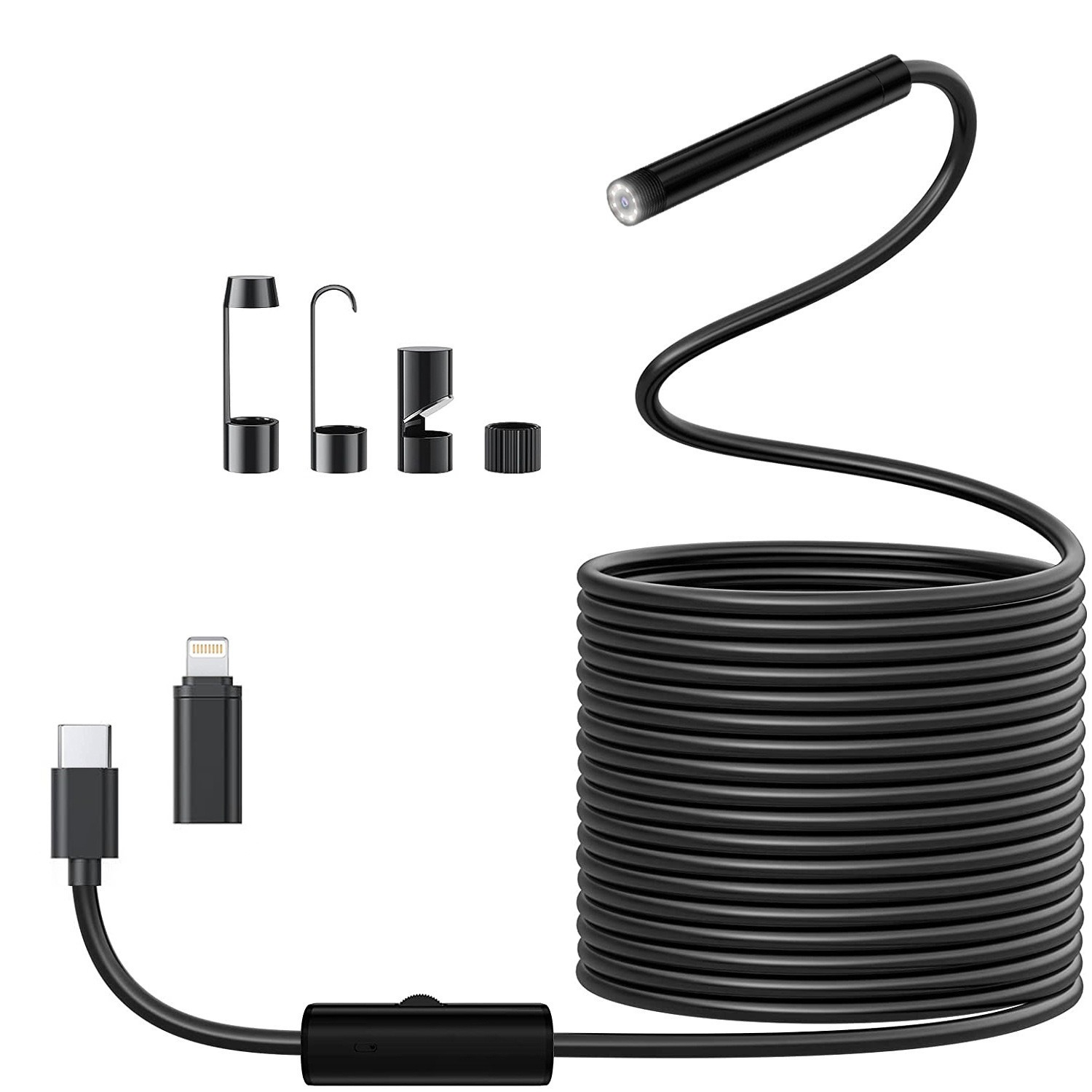 8mm Lens Industrial Endoscope, - Macro Photography Led Lighting 评论和价格