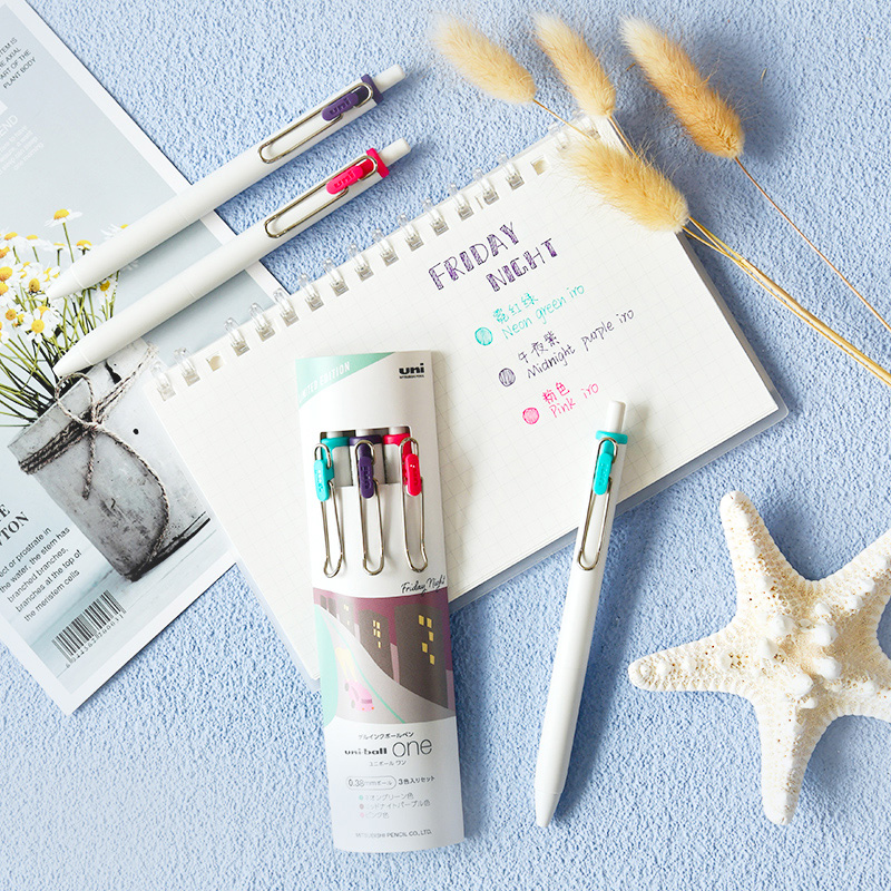 Uni-ball One Gel Pen Limited S - Coloured Gel Set 评论和价格
