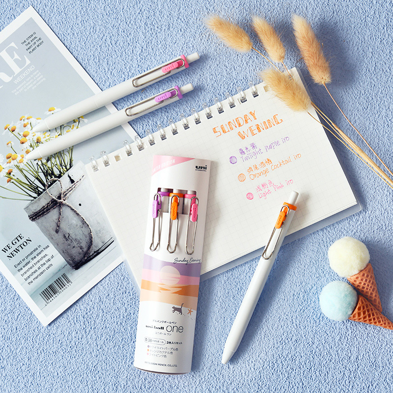 Uni-ball One Gel Pen Limited S - Coloured Gel Set 评论和价格