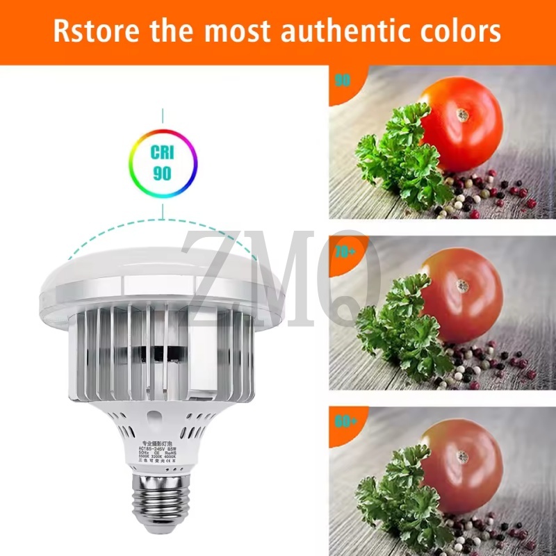 E27 85W 155W Lamp 3200K-5500K  - Photography Lighting Video 评论和价格