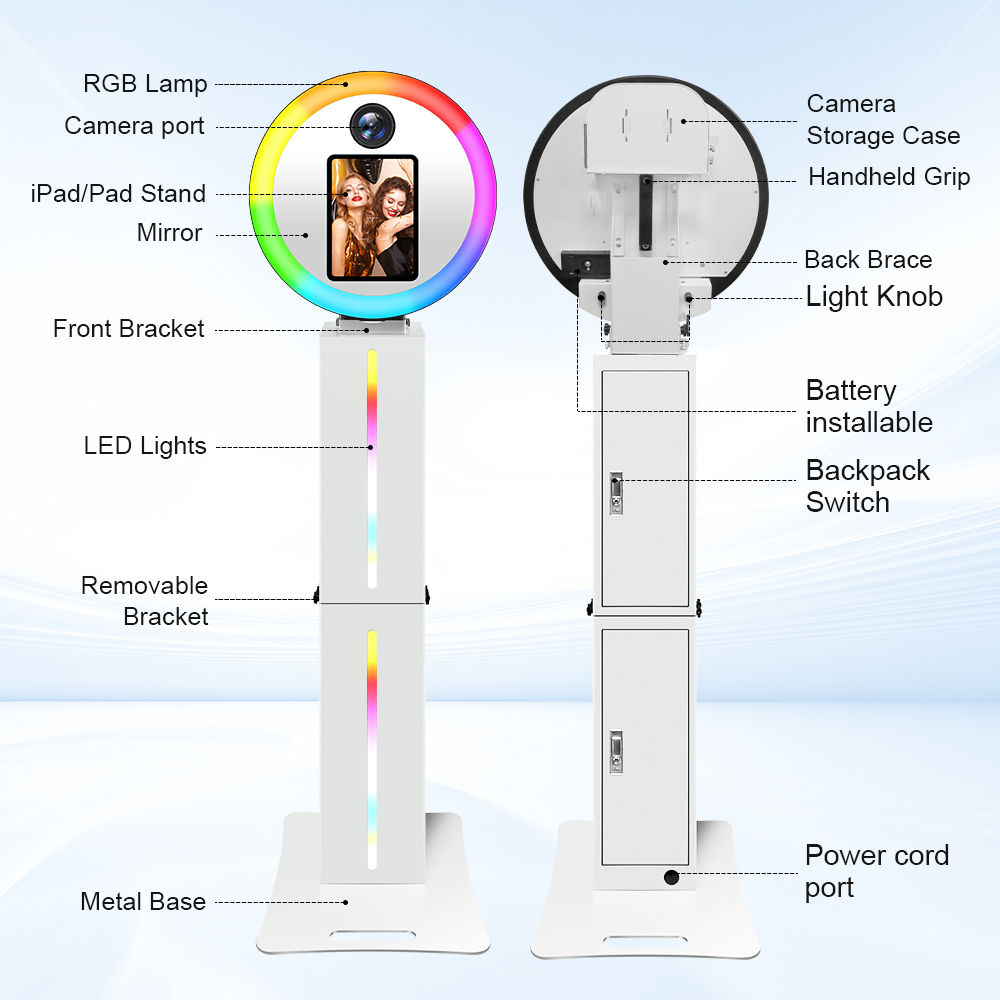 DSLR Photo Booth Machines Suit - Photography Lighting Rgb 评论和价格