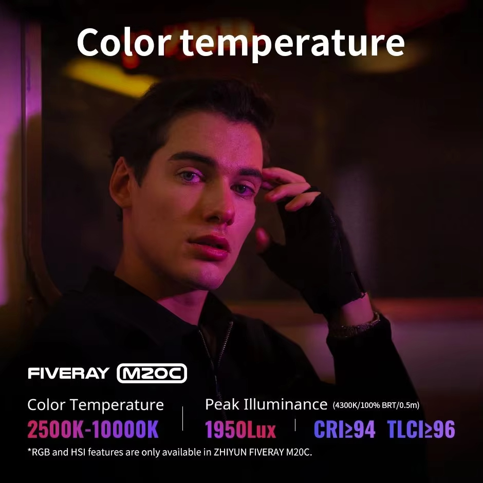 ZHIYUN FIVERAY M20C RGB M20 Bi - Photography Lighting Rgb 评论和价格