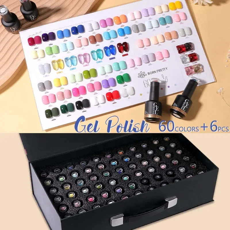 BORN PRETTY 60 Colour Professi - Coloured Gel Set 评论和价格