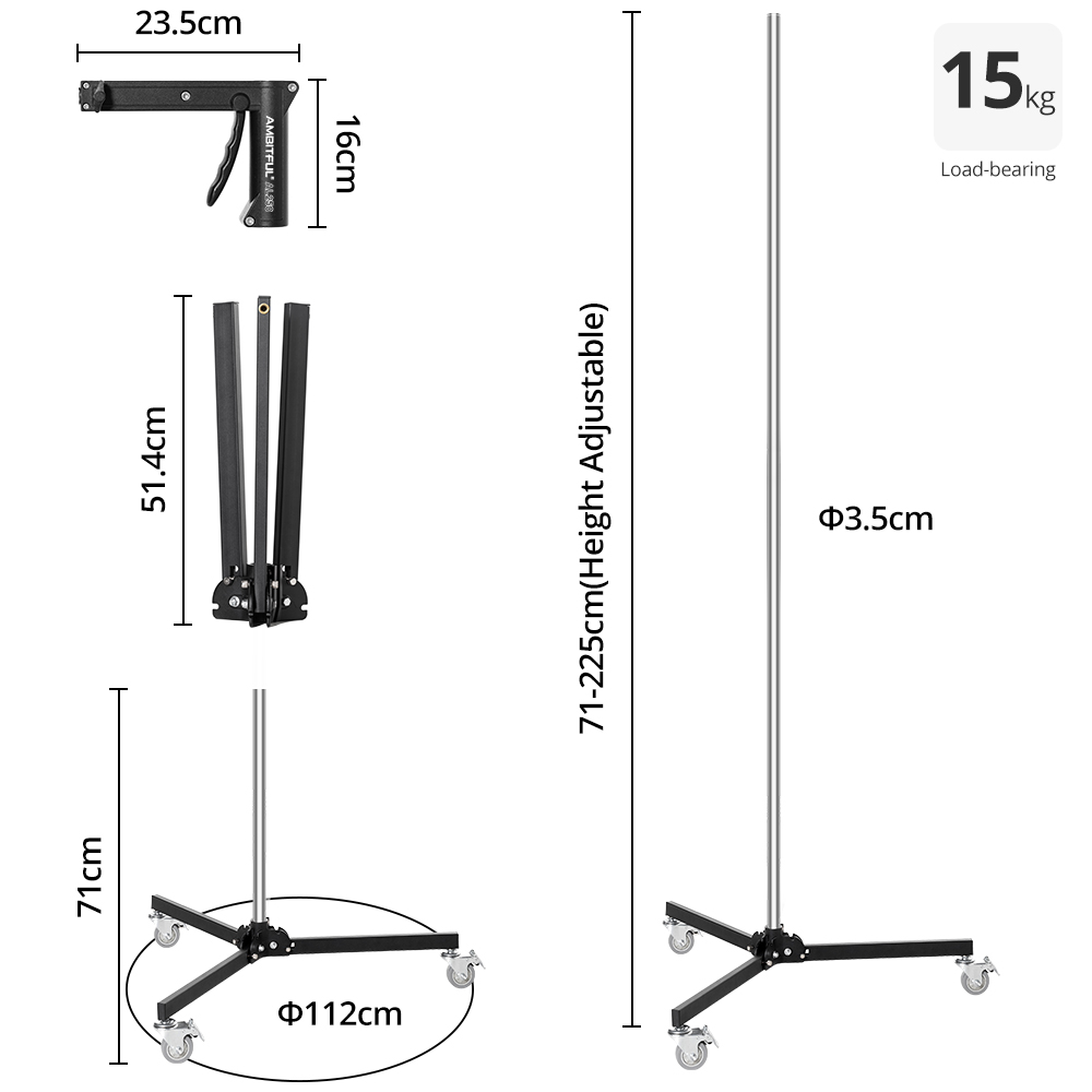 Ambitful 71cm-255cm AL250 Gun  - Photography Lighting Meter 评论和价格