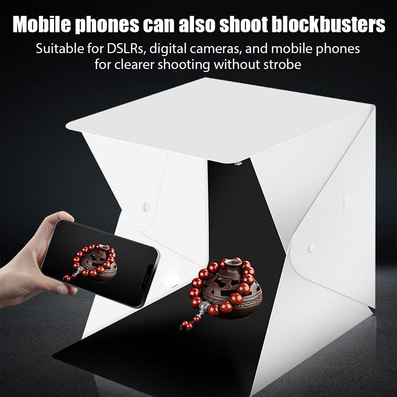 Folding Lightbox Portable Phot - Photography Lighting Meter 评论和价格