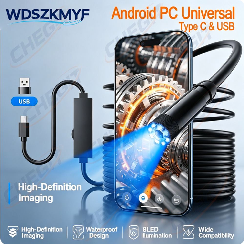 NEW USB Endoscope for OTG Andr - Macro Photography Led Lighting 评论和价格