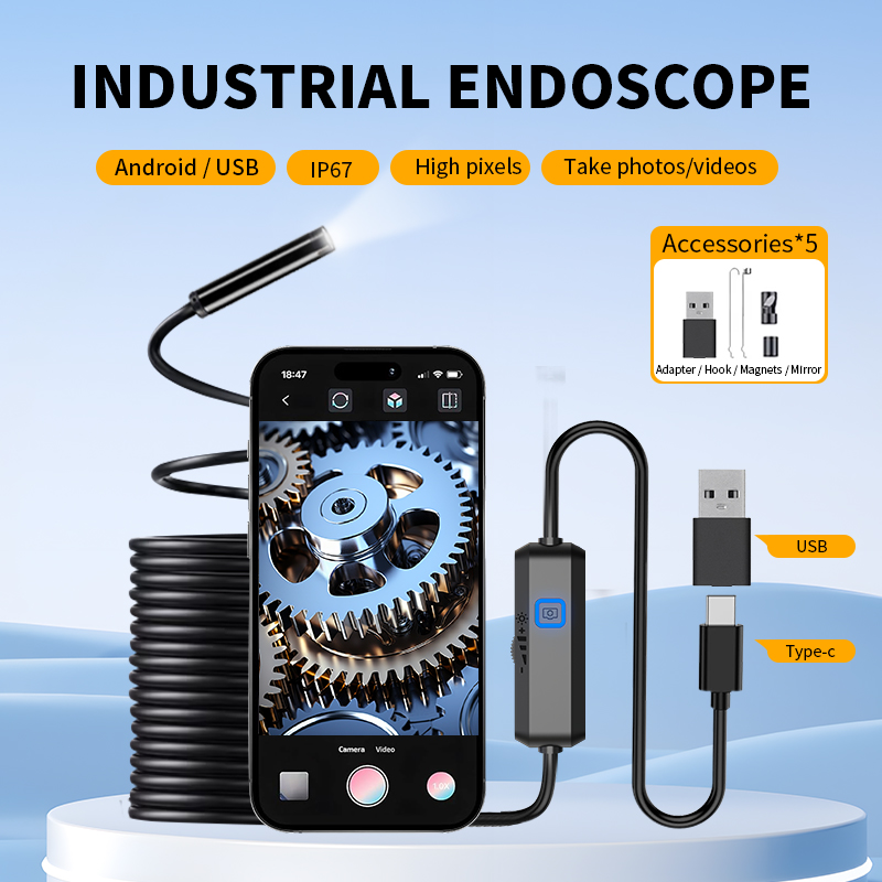 NEW USB Endoscope for OTG Andr - Macro Photography Led Lighting 评论和价格