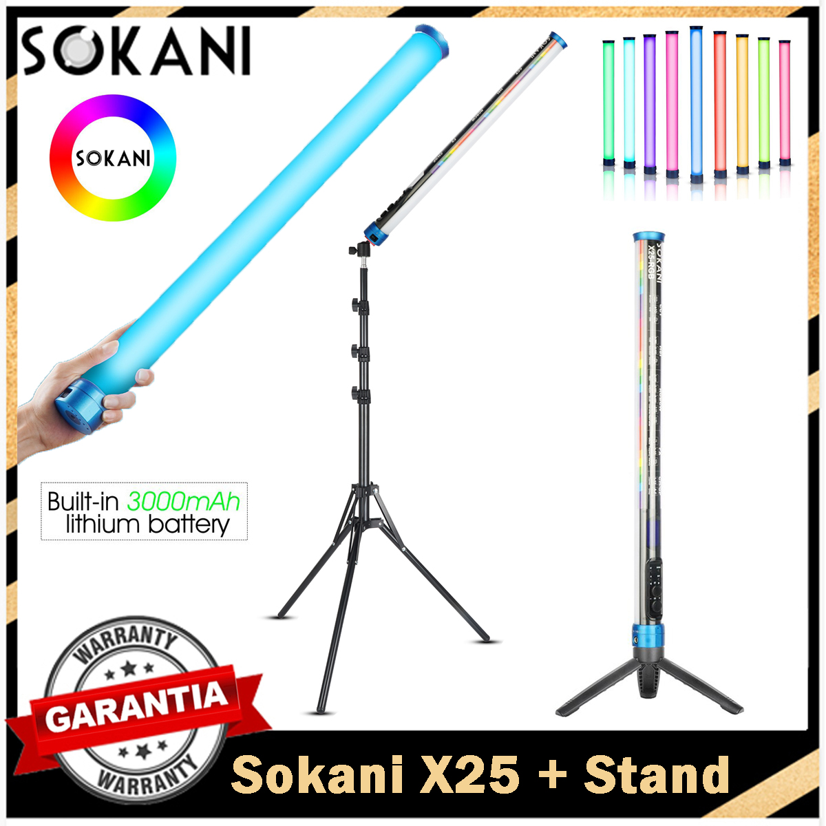 Sokani X25 RGB LED Video Light - Photography Lighting Rgb 评论和价格