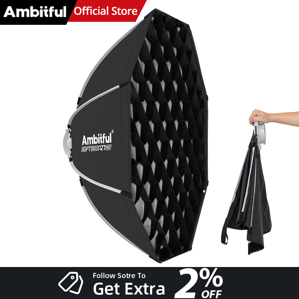 AMBITFUL Q7II 55/65/90cm Bowen - Photography Lighting Mount 评论和价格