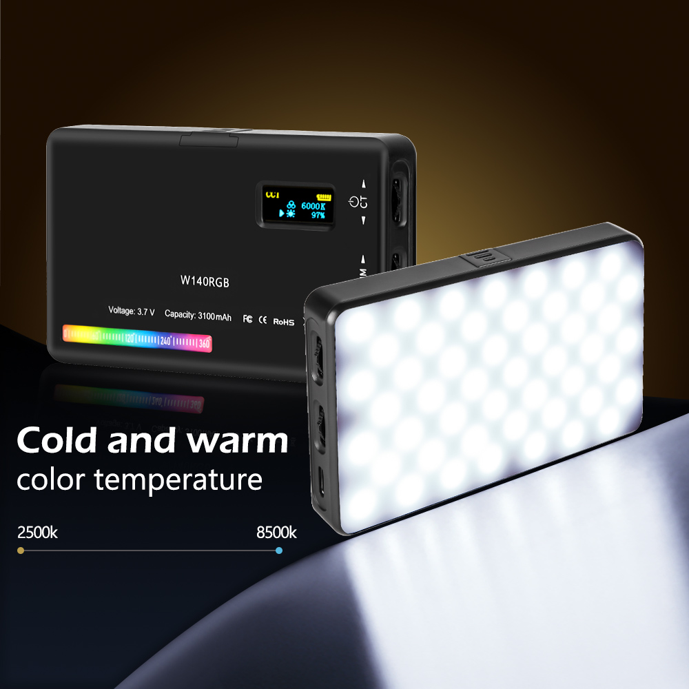 SH W140 LED RGB Video Light 0- - Torjim Rgb Photography Video Lighting 评论和价格