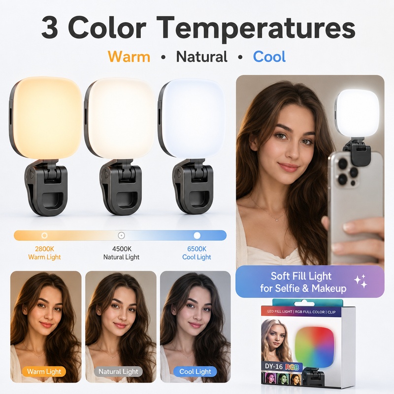 Portable RGB LED Fill Light Po - Photography Lighting Rgb 评论和价格