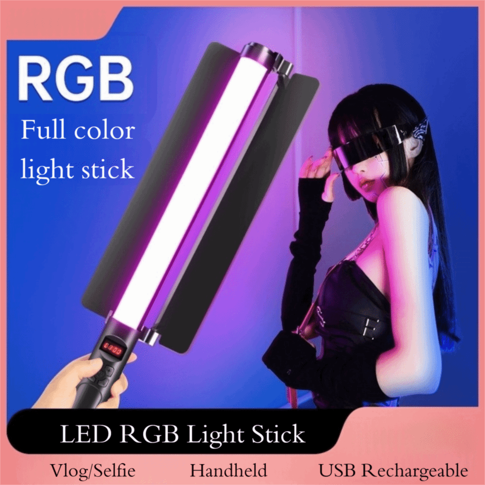 Handheld LED RGB Light Stick C - Photography Lighting Rgb 评论和价格