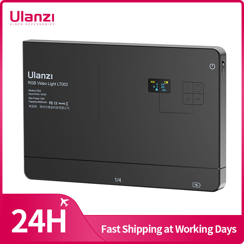 Ulanzi LT003 15W RGB Video Lig - Photography Lighting Rgb 评论和价格