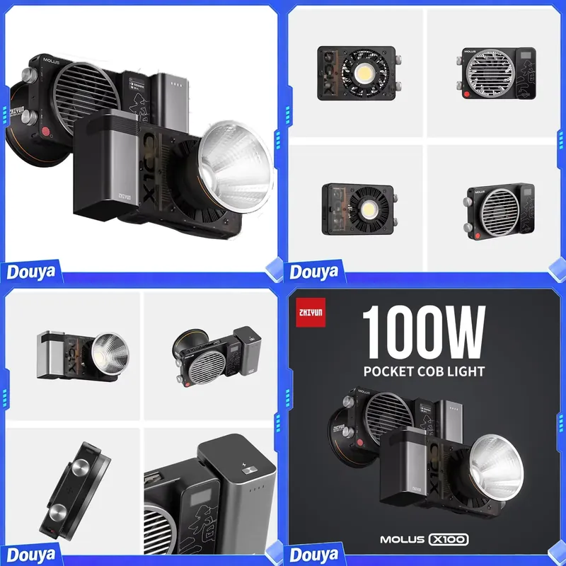 ZHIYUN Molus X100 100W COB LED - Photography Lighting Video 评论和价格