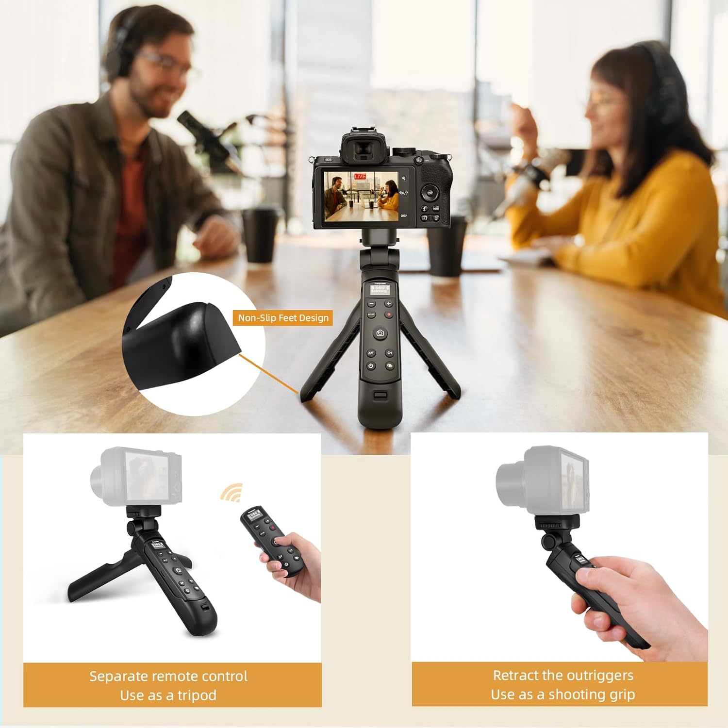 Wireless Shooting Grip Tripod  - Sony Camera Zv-E10 评论和价格