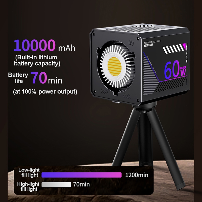 60W RGB Video Light Portable L - Photography Lighting Rgb 评论和价格