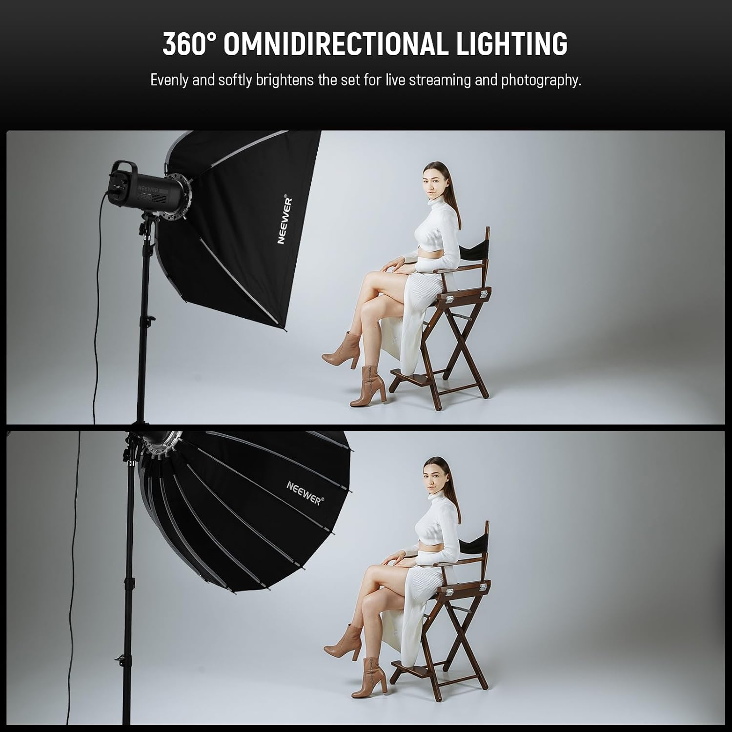 Parabolic Softbox with Bowens  - Photography Lighting Mount 评论和价格