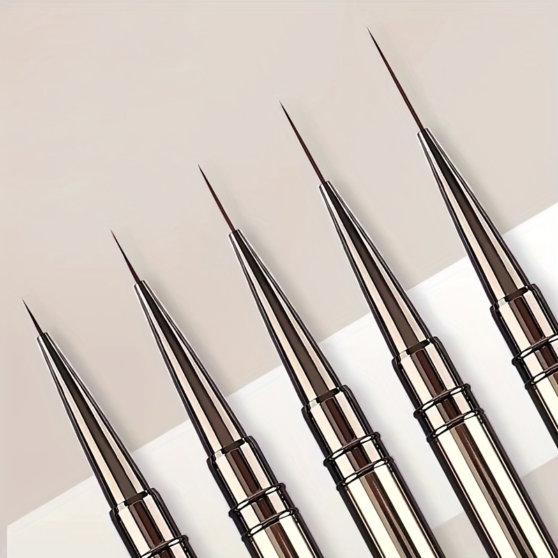 5PCS Nail Art Liner Brushes Ha - Coloured Gel Set 评论和价格