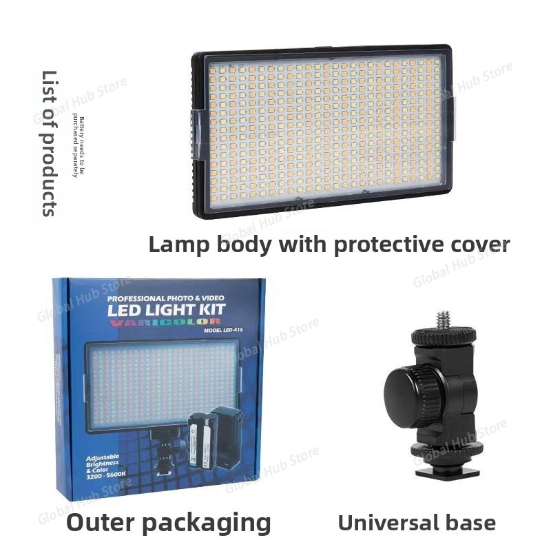 416 32W High-brightness Flat-p - Photography Lighting Tools 评论和价格