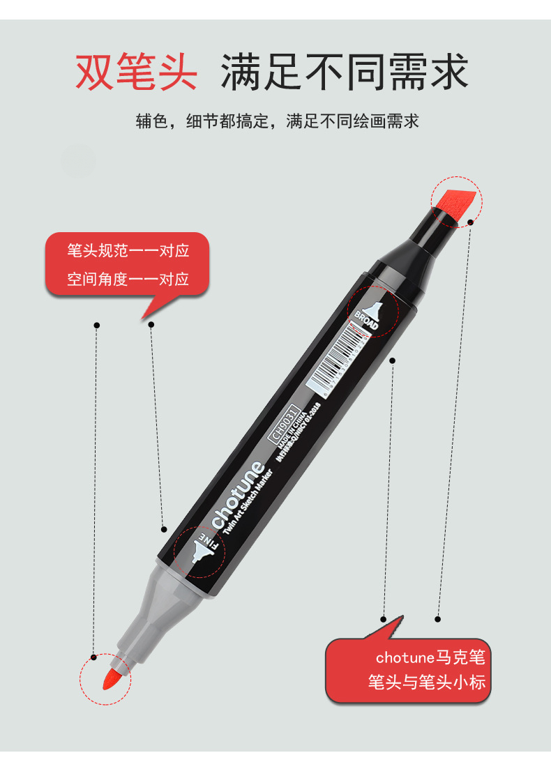 24-80 Colour Double Headed Oil - Coloured Gel Set 评论和价格