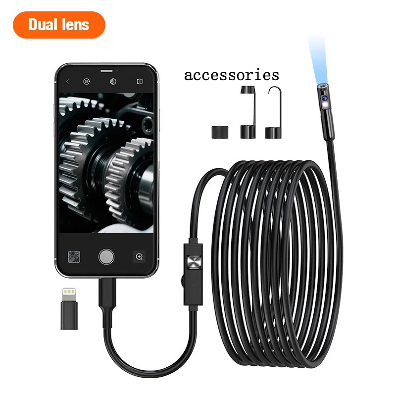 Single/Dual Lens Endoscope Cam - Macro Photography Led Lighting 评论和价格