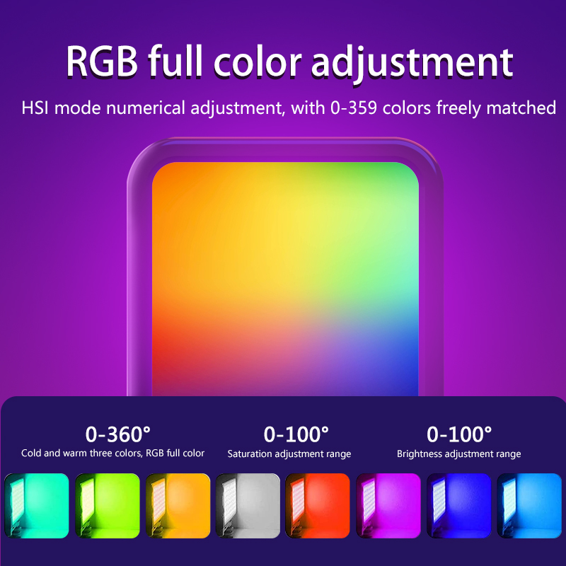 Portable Mini RGB Video Light  - Photography Lighting Rgb 评论和价格